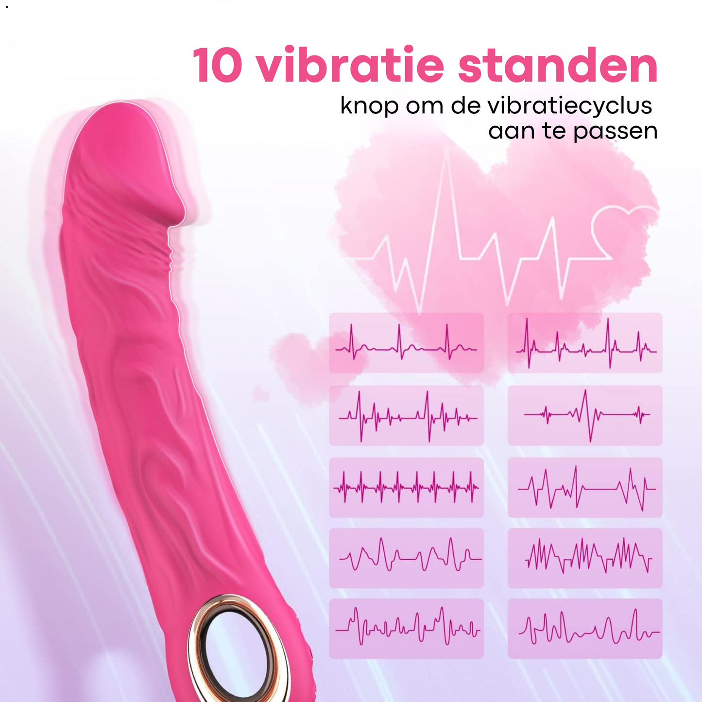Roze Vibrator - G-Spot en Clitoris Stimulator
