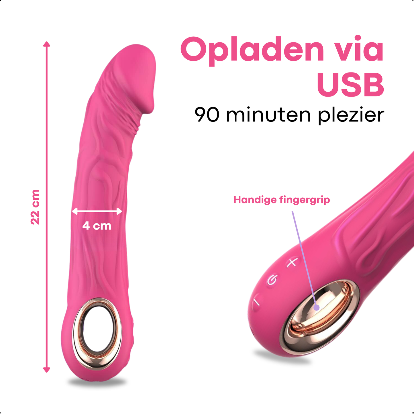 Roze Vibrator - G-Spot en Clitoris Stimulator